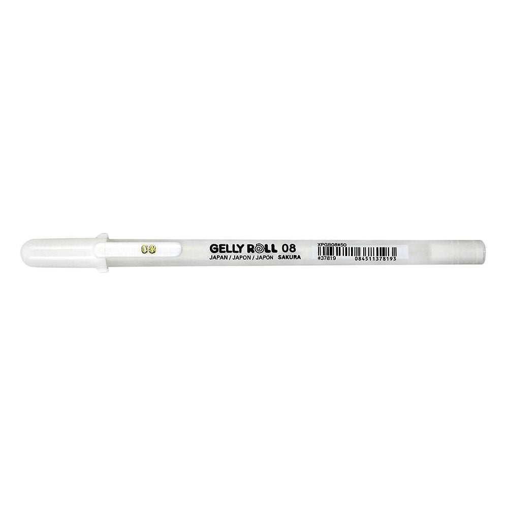 Sakura Gelly Roll Classic 08 Medium - White