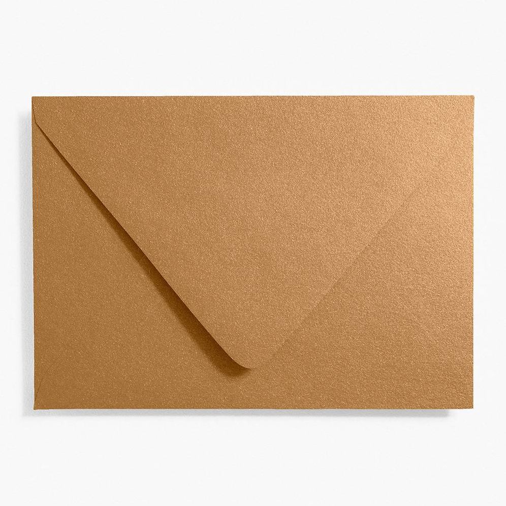 Antique Gold 4 Bar Envelopes