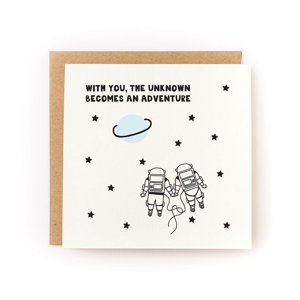 Astronaut Love Greeting Card