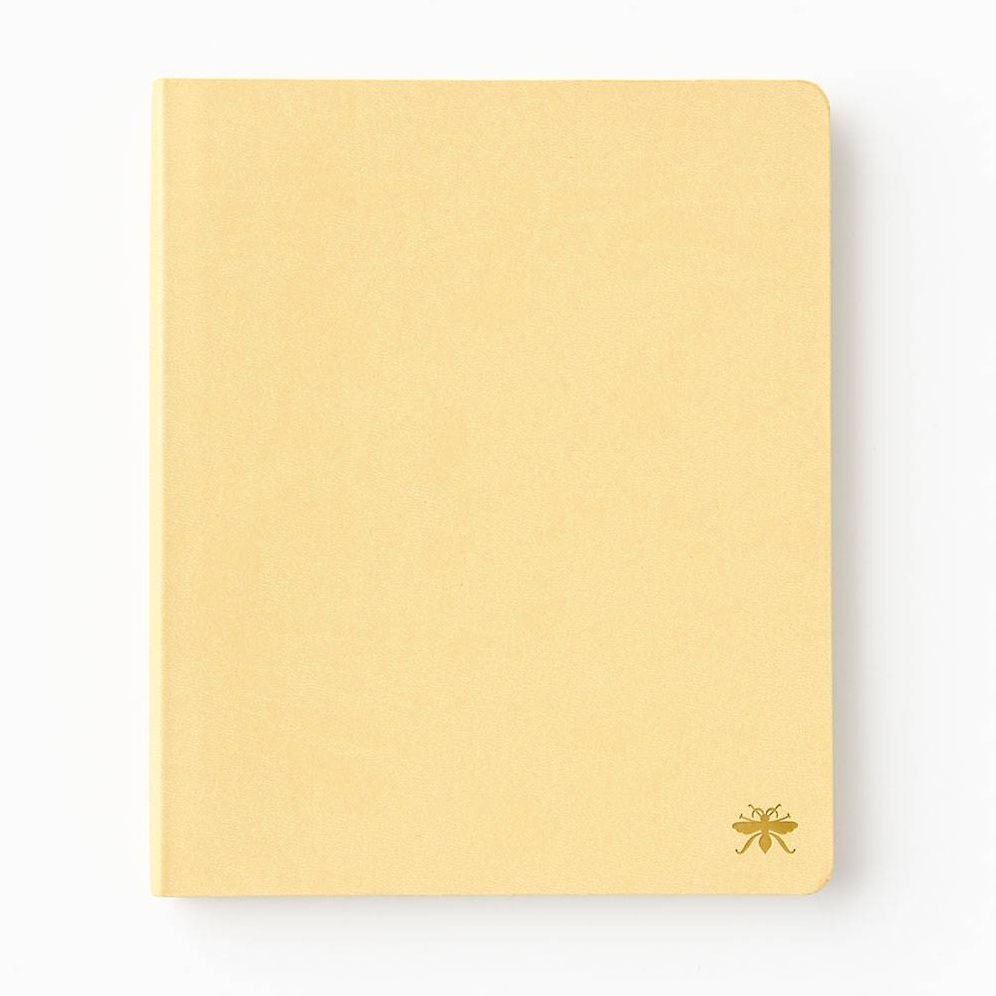 Cream Paper Wasp Lined Journal