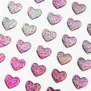 Holographic Mini Heart Stickers