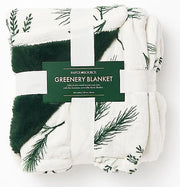Greenery Throw Blanket
