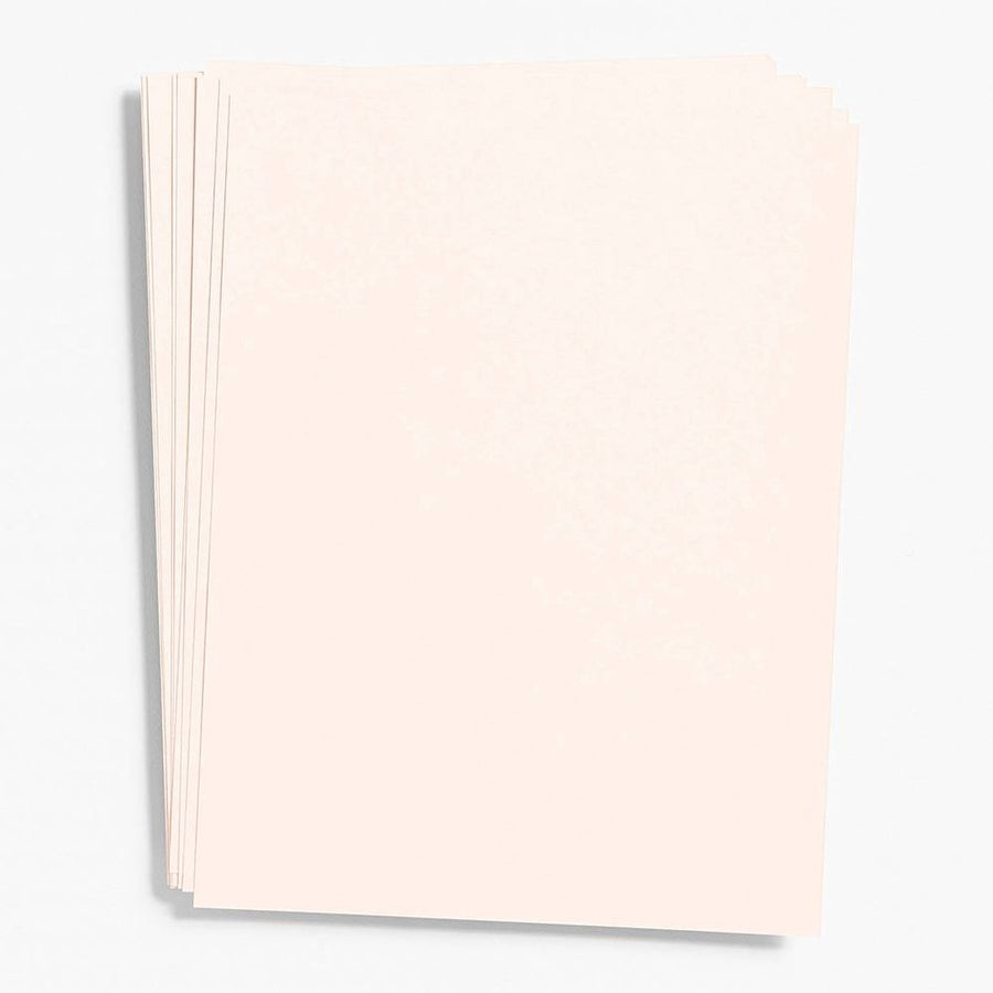 Luxe Blush Card Stock 8.5" x 11"