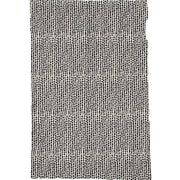 Black String Dot on Cream Handmade Paper