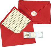 Christmas Tinsel Trees Stationery Set