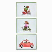 Christmas Crusing Critters Stationery Set