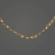 Tinsel String Light Garland