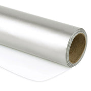 Silver Matte Wrapping Paper