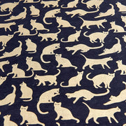 Gold Cats Handmade Paper
