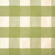 Sage & Cream Plaid Handmade Paper