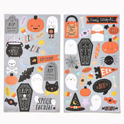 Classic Halloween Icon Sticker Sheet
