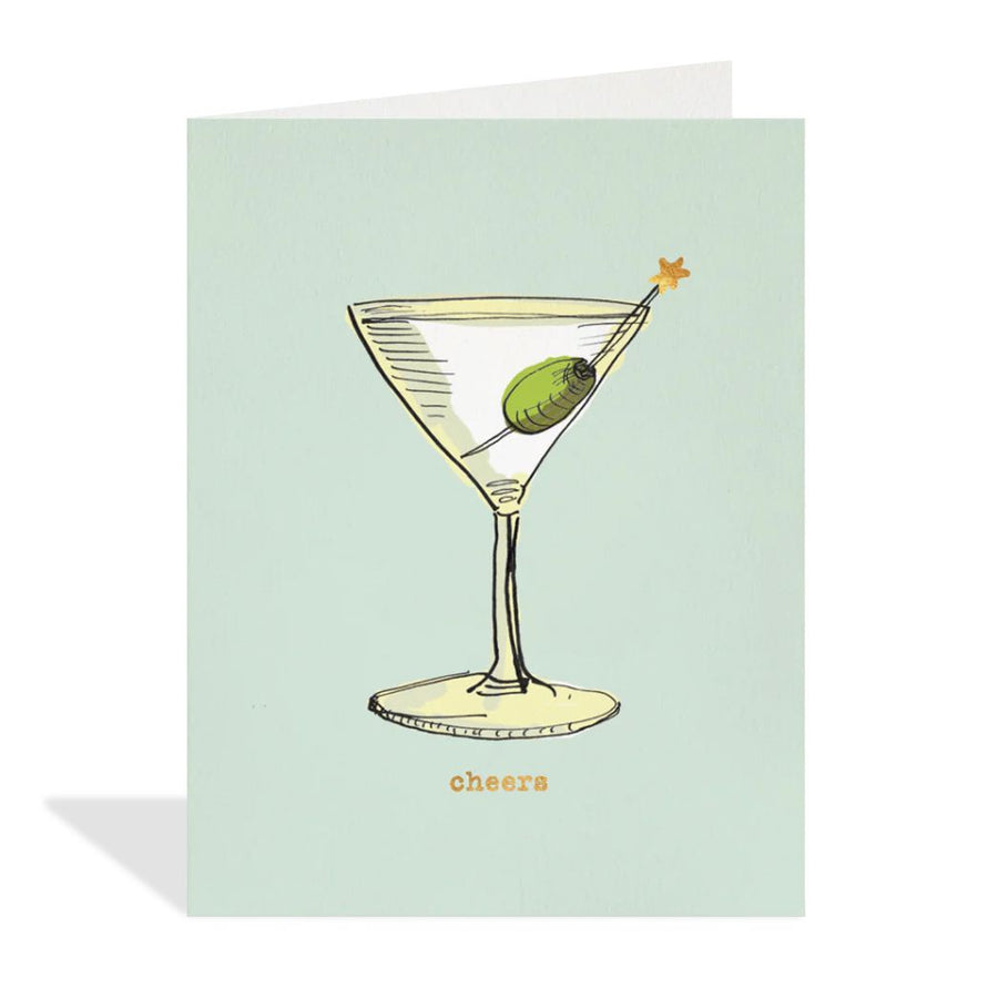 Dry Martini Congratulations Card