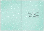 Outer Space Birthday Card