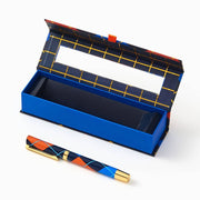Plaid Boxed Ball Point Pen