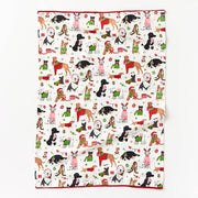 Christmas Good Boys Tea Towel