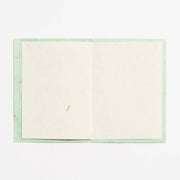 White Blossoms on Mint Stationery Set