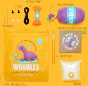 Wally the Brachiosaurus Learn to Crochet kit