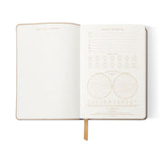 Plum Vegan Suede Journal 6" x 8"