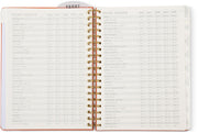 2026-2027 Tangerine Standard Issue Weekly Desk Planner