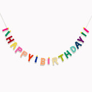 Happy Birthday Felt Garland