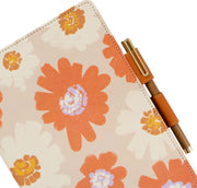 Paper Source A5 All Over Floral Bookcloth Journal Cover with Pen Loop Closure