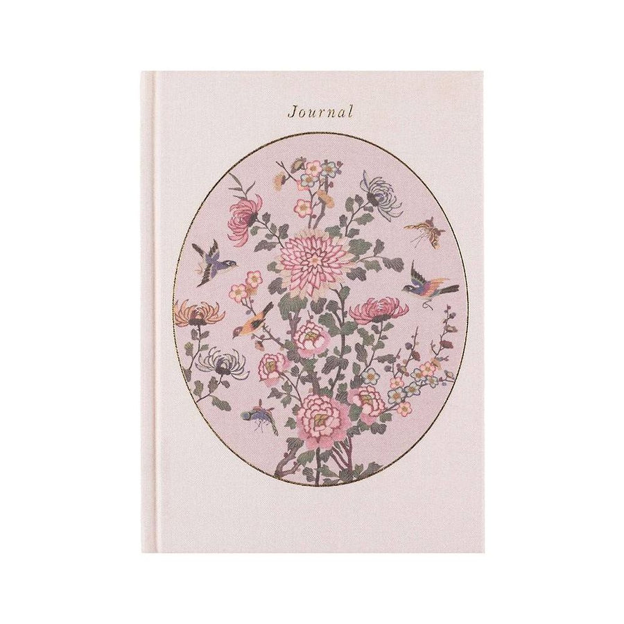 Chinoiserie Bookcloth Wrapped Dual Purpose Journal