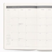 2026-2027 Paper Source Tapestries Monthly Desk Planner