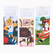 2027 Paper Source Catitude Bookmark Calendar