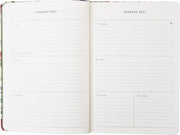 2027 Ivory Garden Monthly Desk Planner