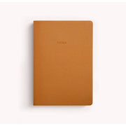 Vegan Leather Notebook - Tan