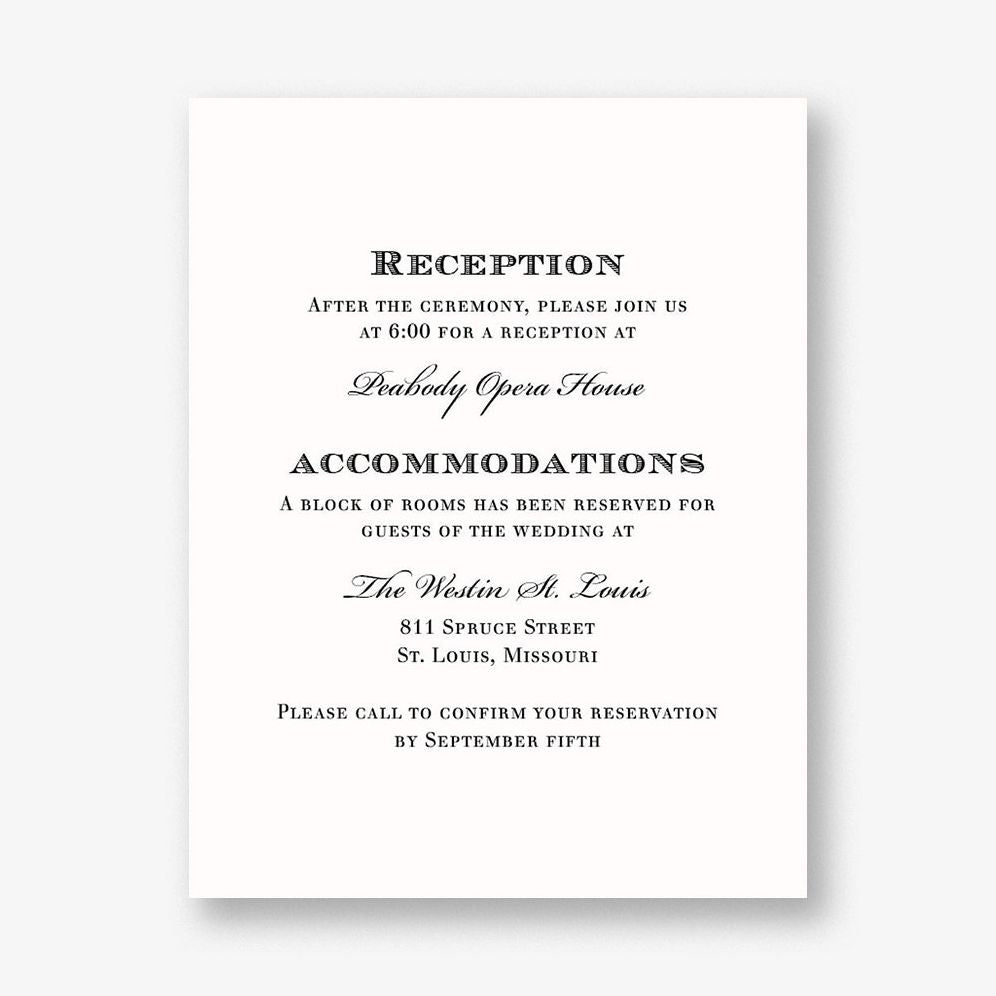 Foil Leaves Information Card