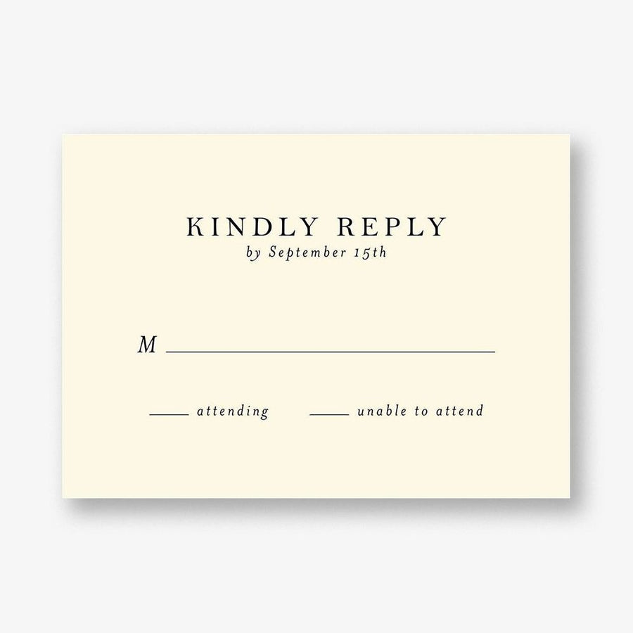 Dogwood Blossom Response Card