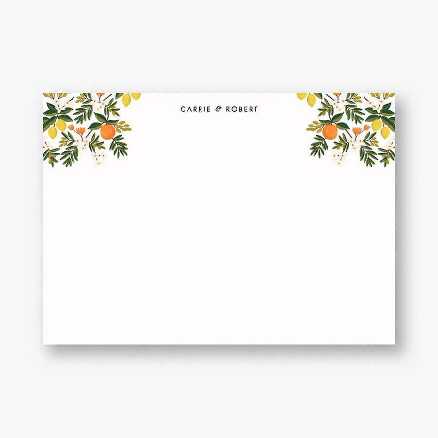 Citrus Orchard Stationery