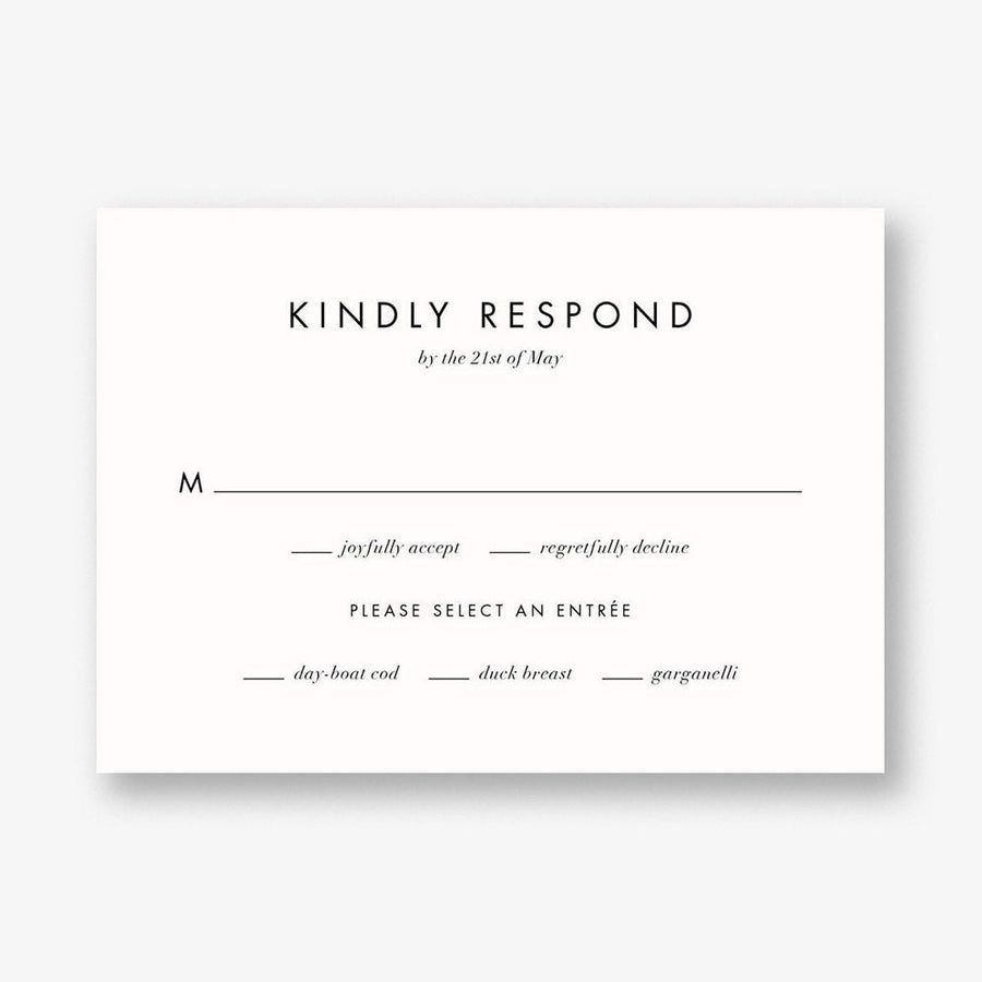 Meadow Garland Response Card