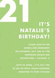 Colorful Party Invitation