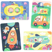 DJECO On the Road Magic Coloring
