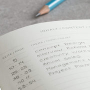 Leuchtturm Navy Unlined Softcover Medium Notebook