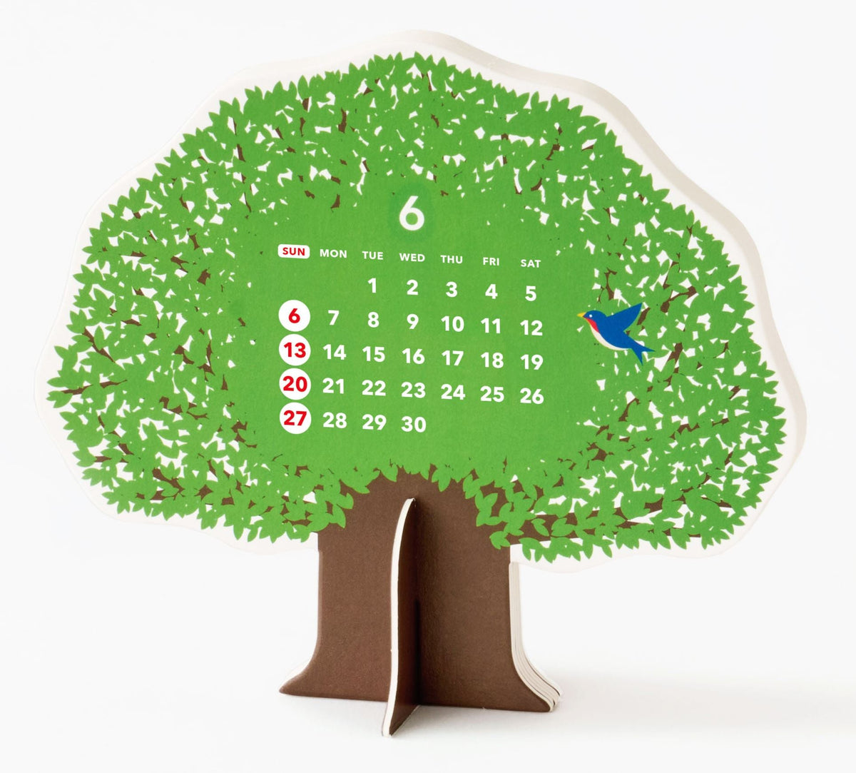2027 Good Morning Calendar Tree