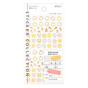 Midori Stickers - Date Twinkling Pastel