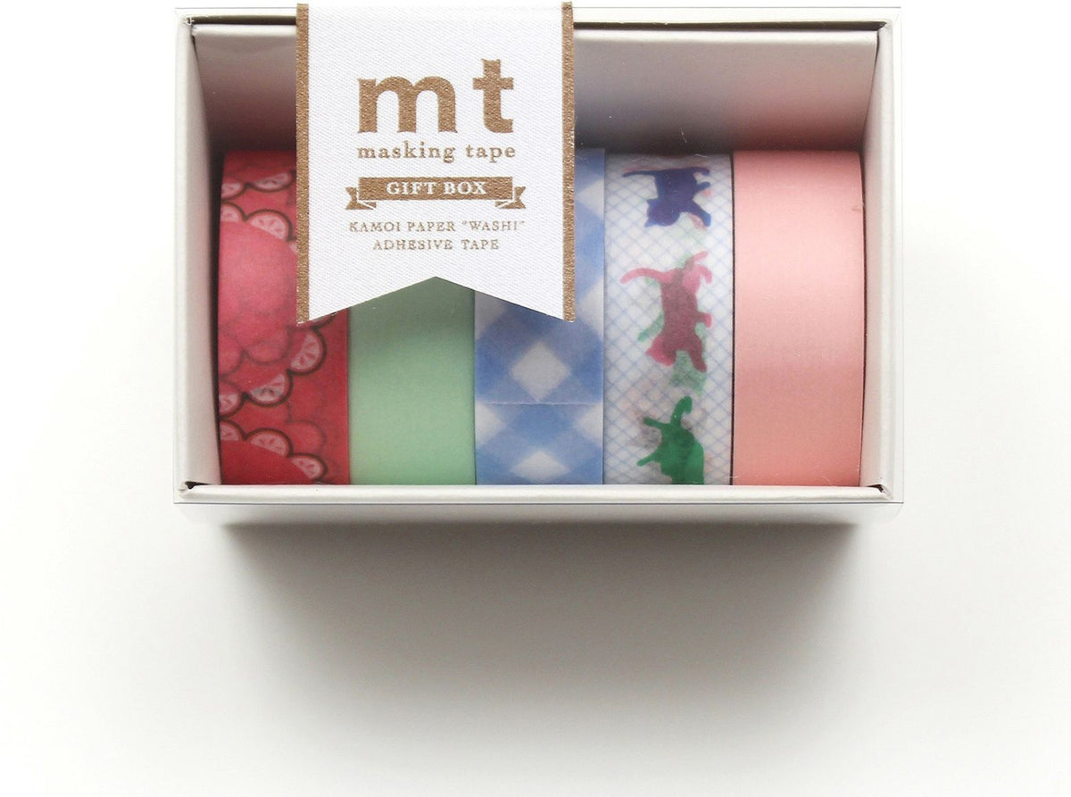 MT Washi Tape Giftbox - Pastel Cats