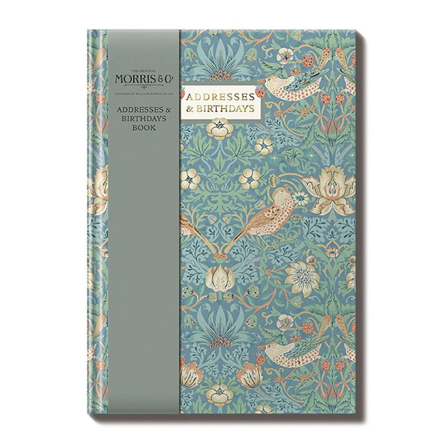 Morris & Co. Strawberry Thief Address Book