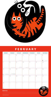 2027 Catwalk Wall Calendar