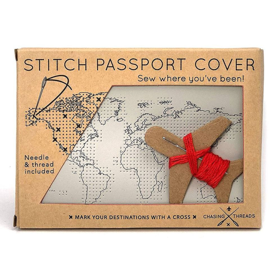 Stitch Your Travels Passport Cover
