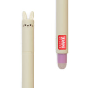 Legami Bunny Erasable Gel Pen - Purple Ink
