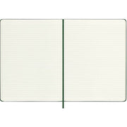 Moleskine Notebook, Extra Large, Ruled, Myrtle Green, Hard Cover (7.5 x 9.75)