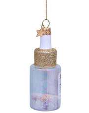 Vitamin Drops Glass Ornament
