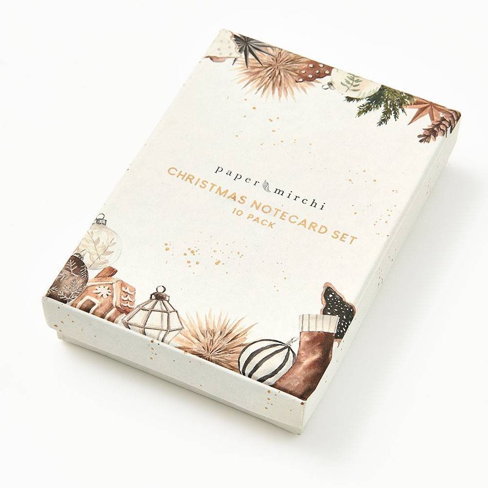 BNS Embroidered Cotton Card Boxed Set 10pk