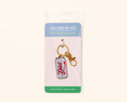 Enamel Keychain & Bag Charm - Diet Soda