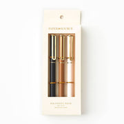 PS Collection Neutral Metal Ballpoint Cap Pen S/3